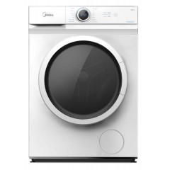Midea Πλυντήριο Ρούχων 10kg με Τεχνολογία Ατμού 1400 Στροφών Health Guard MF100W100BA/W-GR